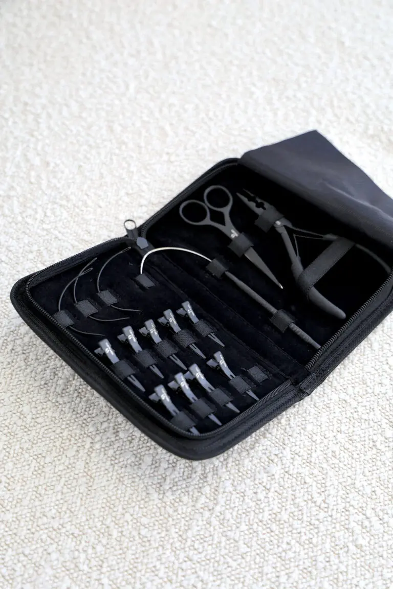 tool kit inside 1 Pair of Pliers (for bead installation/removal)