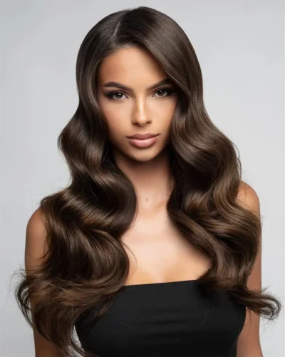 One Piece - Three Piece Multi Use Clip-In Extension Set 20" — 100% human hair extensions by Original Diva, Hunters Hill Sydney